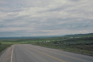 Road into the Big Hole, Montana