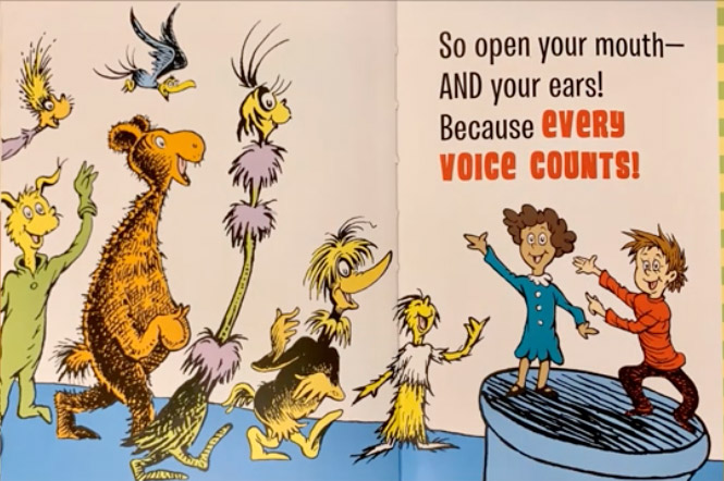 A MESSAGE FROM DR. SEUSS